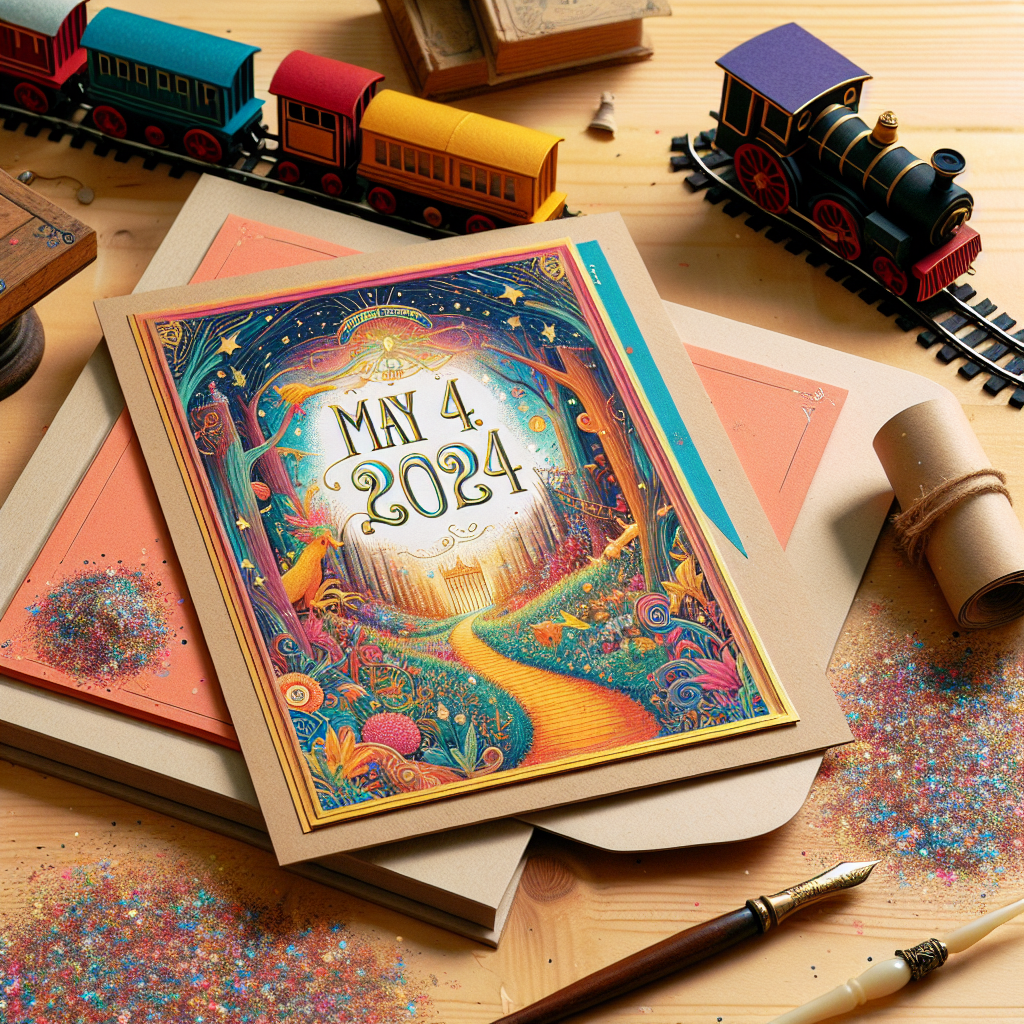 An illustrated invitation marks the beginning of a magical celebration, setting the stage for a day of storytelling, laughter, and unforgettable memories at McCormick Stillman Railroad Park.