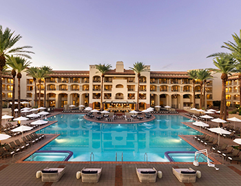 Diverse aquatic escapes at Fairmont Scottsdale Princess.