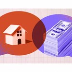The upward journey of real estate value over time.