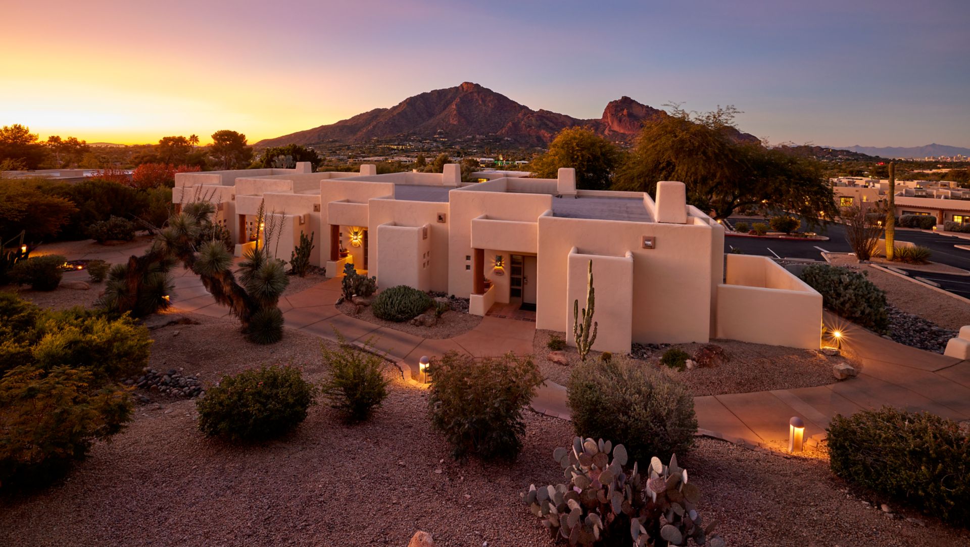 Experience breathtaking sunsets from the suites at JW Marriott Camelback Inn, where every view is a masterpiece.